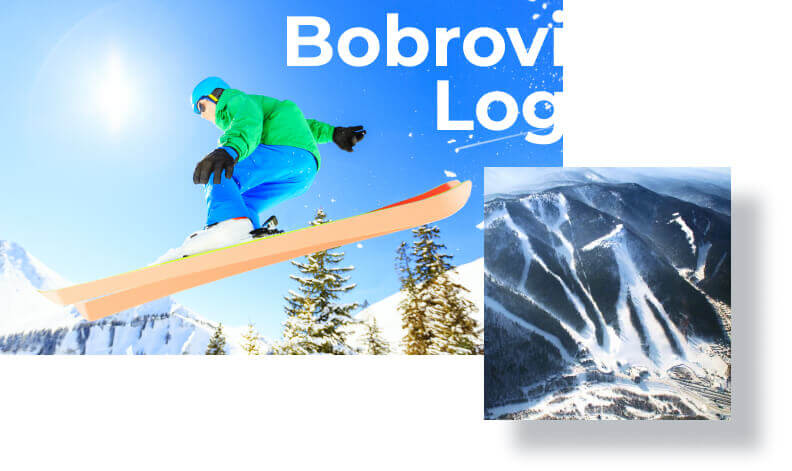 The Bobrovi Log skiing complex